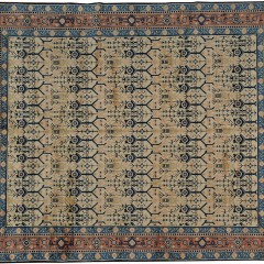 中国北京地毯手织羊毛和丝绸